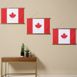 Canadese vlag hangend wandkleed