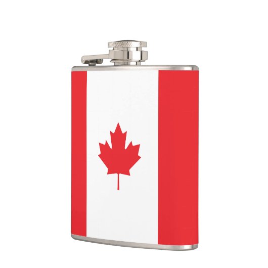 Canadese vlag heupfles (Links)