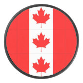 CANADESE VLAG HOCKEY PUCK (Voorkant)