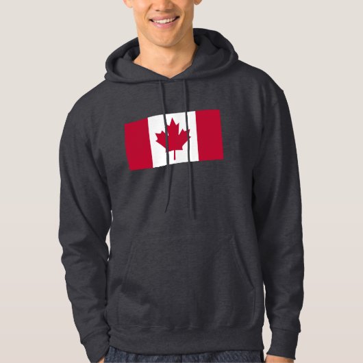 Canadese vlag hoodie (Voorkant)
