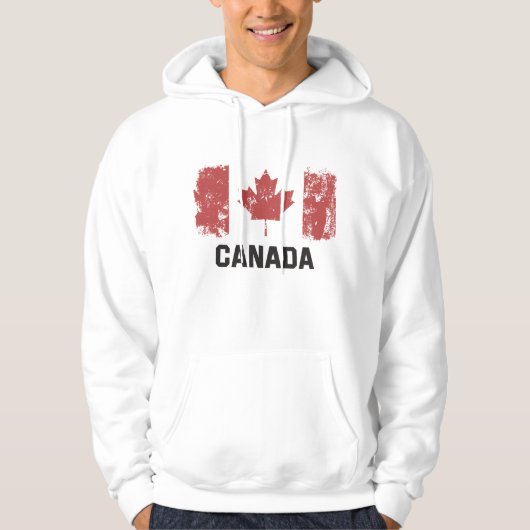 Canadese vlag hoodie (Voorkant)