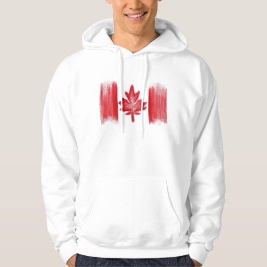 Canadese vlag hoodie (Voorkant)
