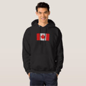 Canadese vlag hoodie (Voorkant volledig)