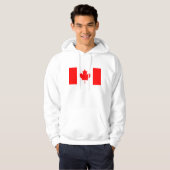 Canadese vlag hoodie (Voorkant volledig)