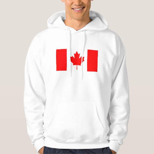 Canadese vlag hoodie (Voorkant)