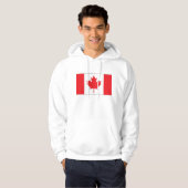 Canadese vlag hoodie (Voorkant volledig)