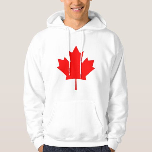 Canadese vlag hoodie (Voorkant)