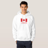 Canadese vlag hoodie (Voorkant volledig)