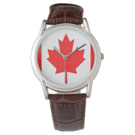 Canadese vlag horloge