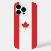 Canadese vlag iPhone hoesje (Achterkant)