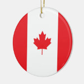 Canadese vlag keramisch ornament (Links)