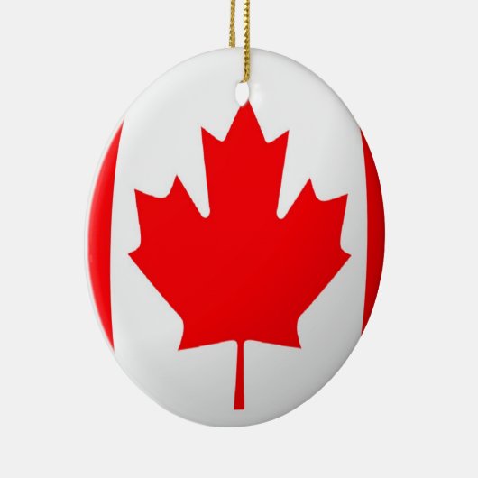 Canadese vlag keramisch ornament (Rechts)