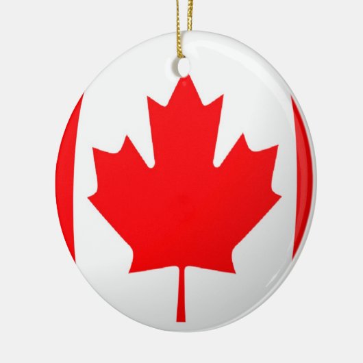 Canadese vlag keramisch ornament (Links)