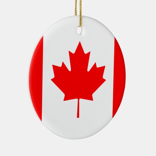 Canadese vlag keramisch ornament (Rechts)