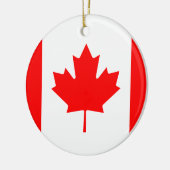 Canadese vlag keramisch ornament (Links)