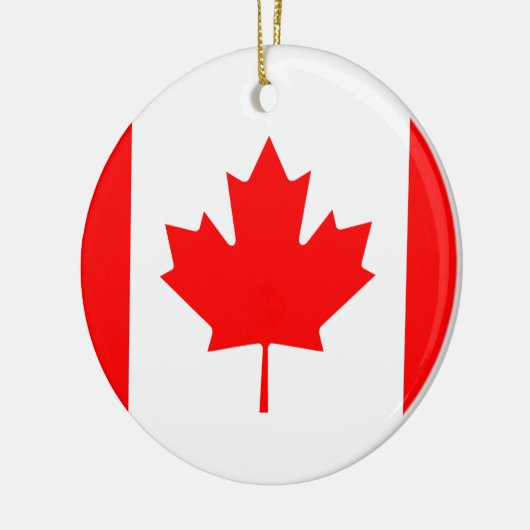 Canadese vlag keramisch ornament (Links)
