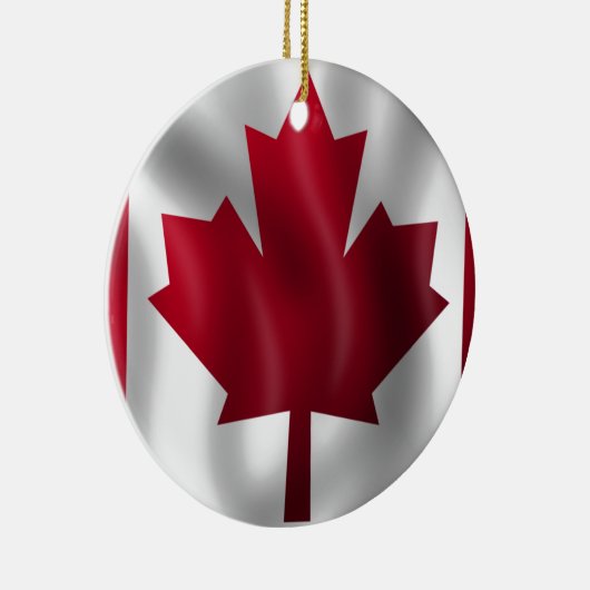 Canadese vlag keramisch ornament (Rechts)
