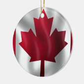 Canadese vlag keramisch ornament (Links)