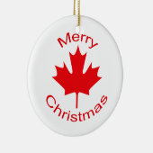 Canadese vlag keramisch ornament (Rechts)
