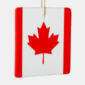 Canadese vlag keramisch ornament (Rechts)