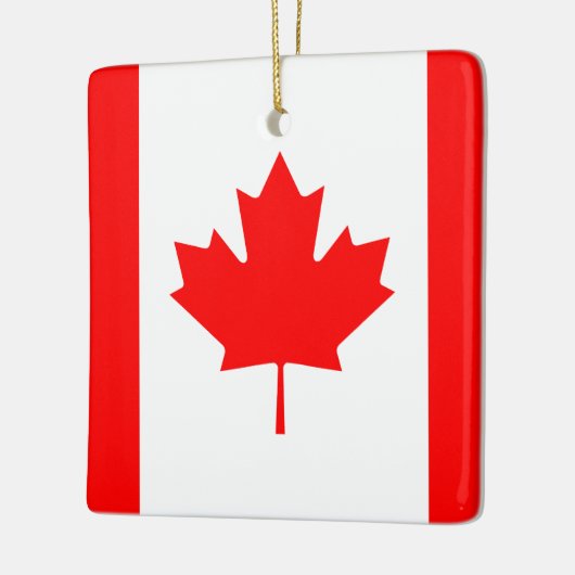 Canadese vlag keramisch ornament (Links)