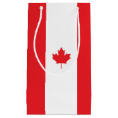 Canadese vlag klein cadeauzakje (Voorkant)