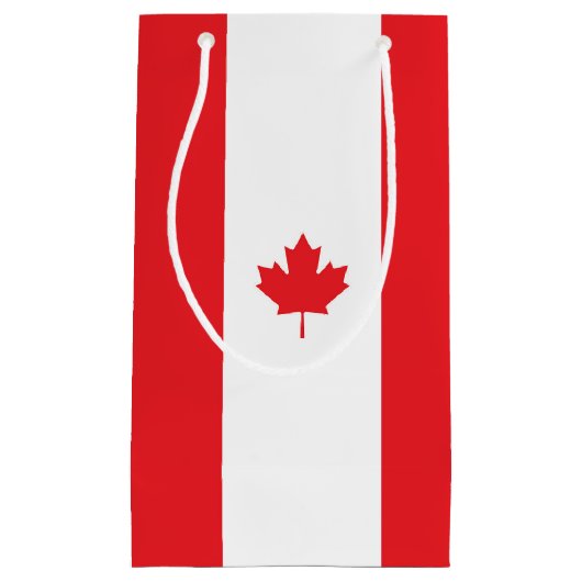 Canadese vlag klein cadeauzakje (Voorkant)