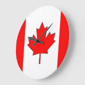 Canadese Vlag Klok (Hoek)
