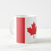 Canadese vlag koffiemok (Voorkant links)