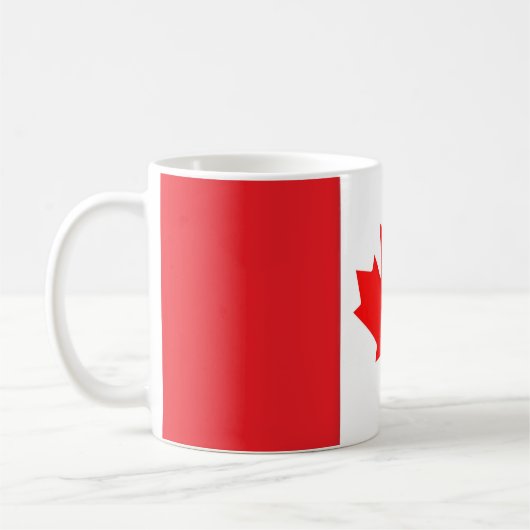 Canadese Vlag Koffiemok (Links)