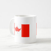 Canadese vlag koffiemok (Voorkant links)