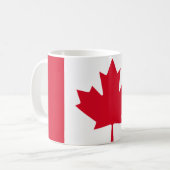 Canadese vlag koffiemok (Voorkant links)