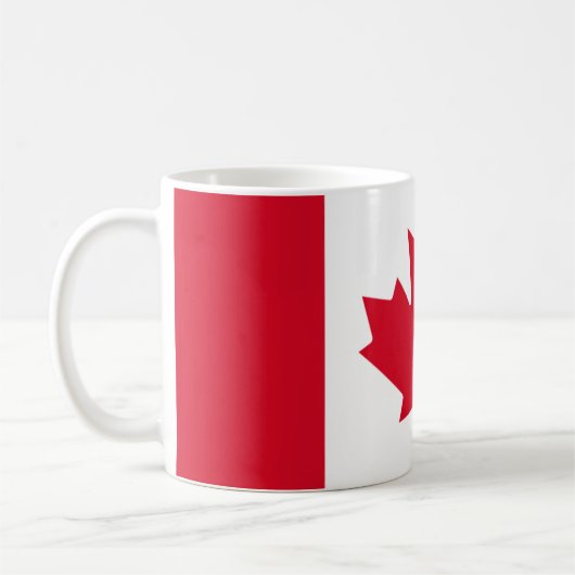 Canadese vlag koffiemok (Links)