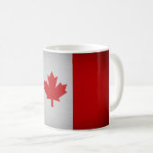 Canadese vlag koffiemok (Voorkant rechts)