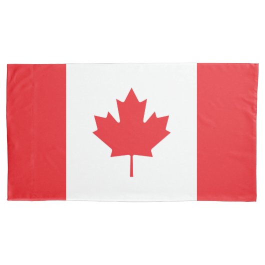Canadese vlag kussensloop (Voorkant)