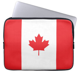 Canadese vlag laptop sleeve