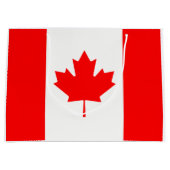 Canadese vlag large cadeautasje (Voorkant)