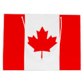 Canadese vlag large cadeautasje (Achterkant)