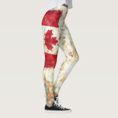 Canadese vlag leggings (Rechts)