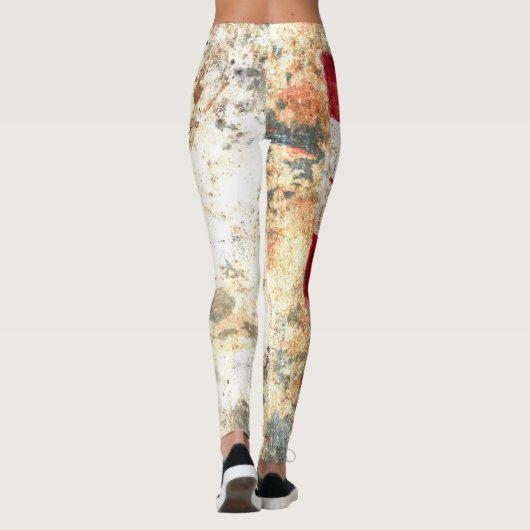 Canadese vlag leggings (Achterkant)