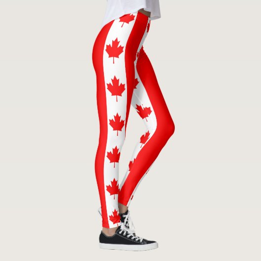 Canadese vlag leggings (Rechts)