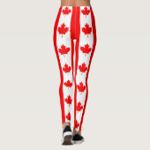Canadese vlag leggings (Achterkant)