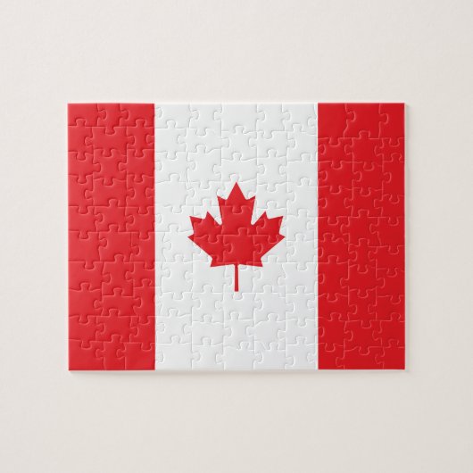 Canadese vlag legpuzzel (Horizontaal)
