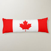 Canadese vlag lichaamskussen (Achterkant)
