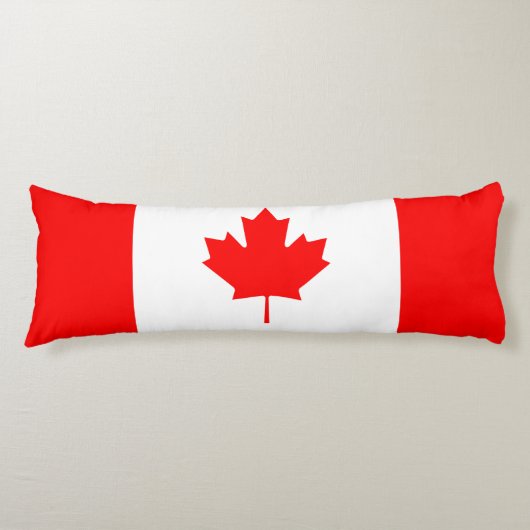 Canadese vlag lichaamskussen (Voorkant)