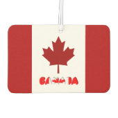 Canadese vlag luchtverfrisser (Achterkant)