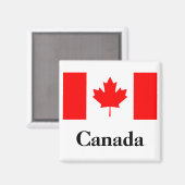 Canadese vlag magneet (Voorkant / Achterkant)