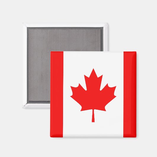 Canadese vlag magneet (Voorkant / Achterkant)