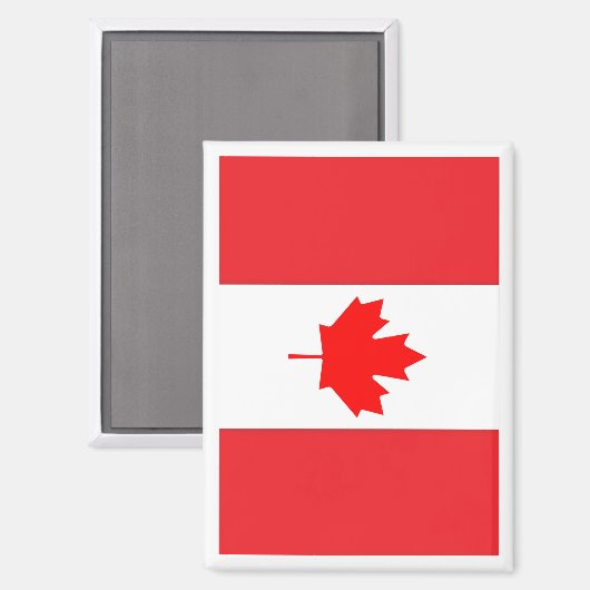 Canadese vlag magneet (Voorkant / Achterkant)