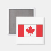 Canadese vlag magneet (Voorkant / Achterkant)